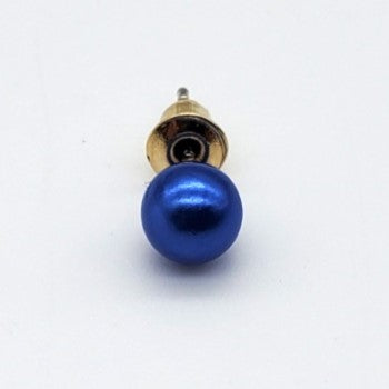 Gold Blue Pearl Pin