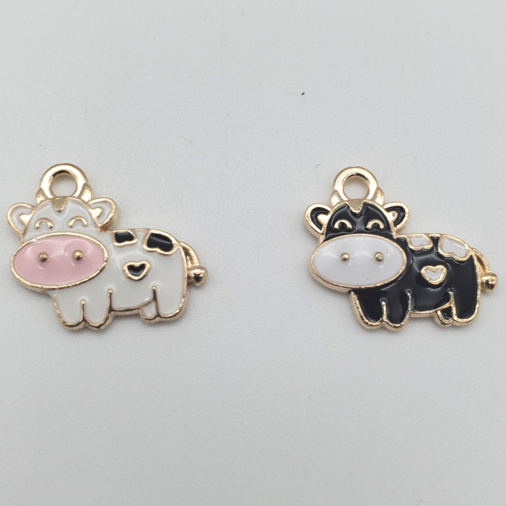 Hat Bar Cow Charms