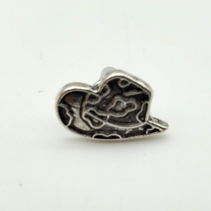 Small Cow Patch Cowboy Hat Pin