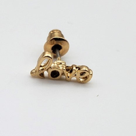 Tiny Gold Love Pin