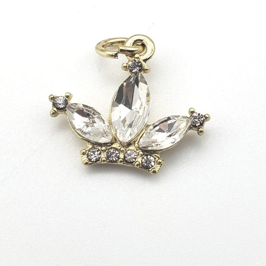 Gold Crown Charm