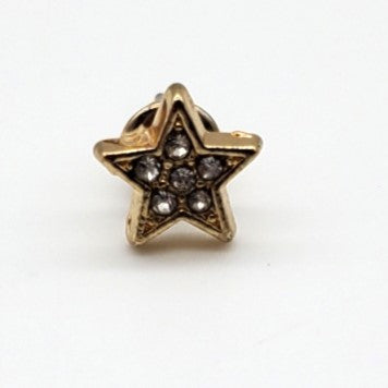 Tiny Gold Star Pin