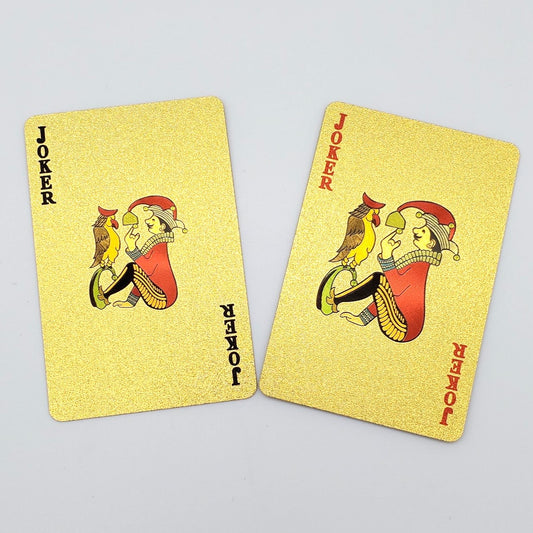 GOLD JOKER CARDS