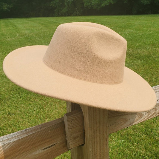 Big Brim Khaki Hat