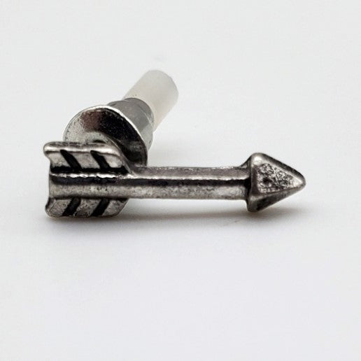 Small Silver Arrow Pin