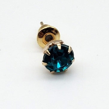 Gold Color Rhinestone Pin