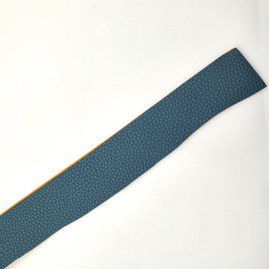 Teal Faux Leather Strip
