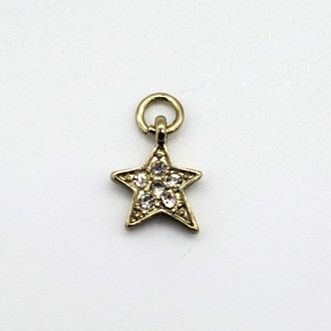 Tiny Gold Star Charm