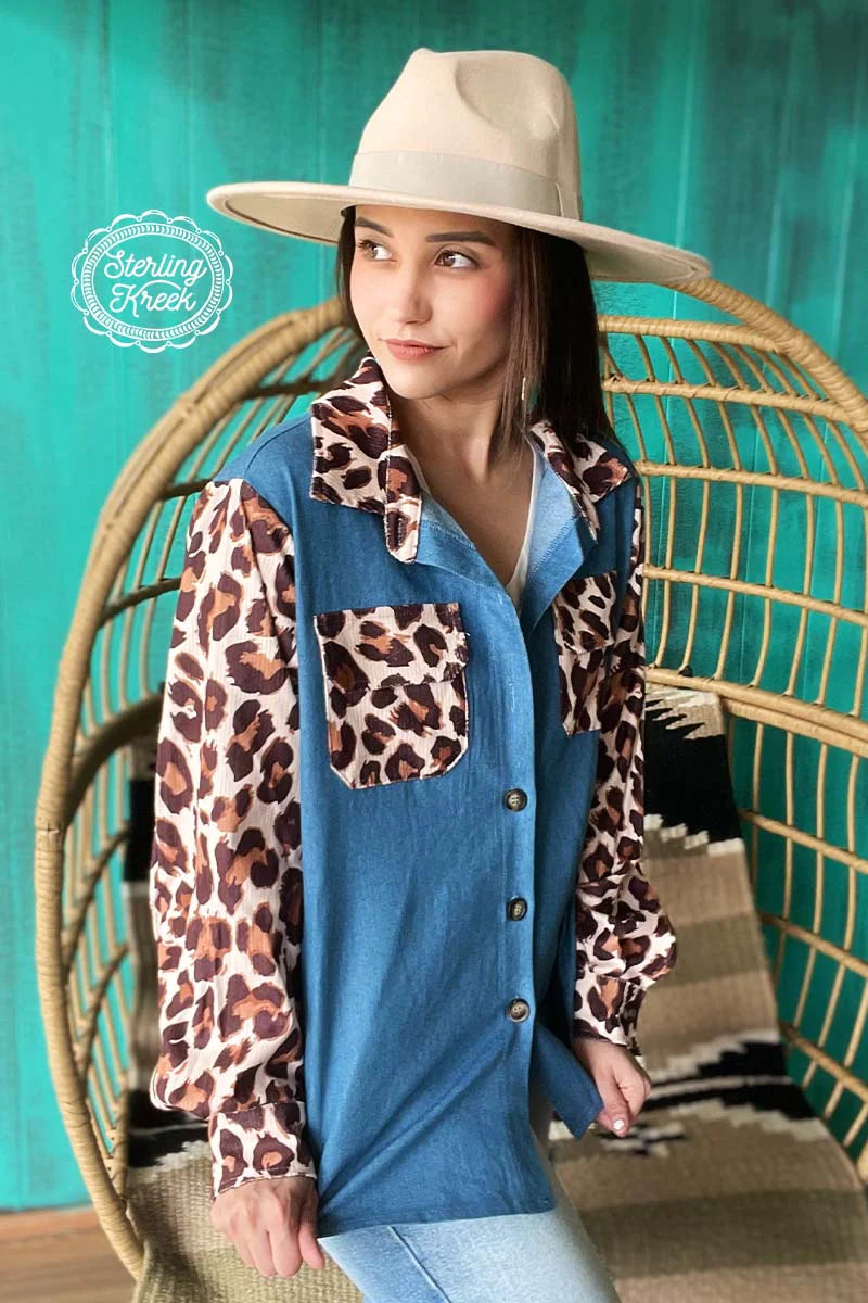 Leopard Up Shacket