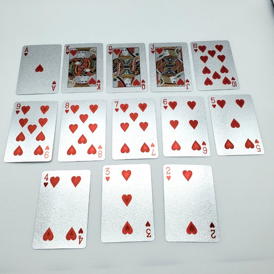 SILVER HEART CARDS