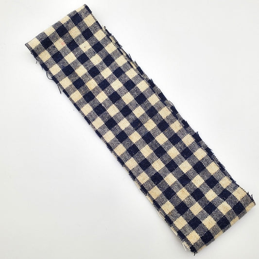 Navy Vintage Fabric Strips