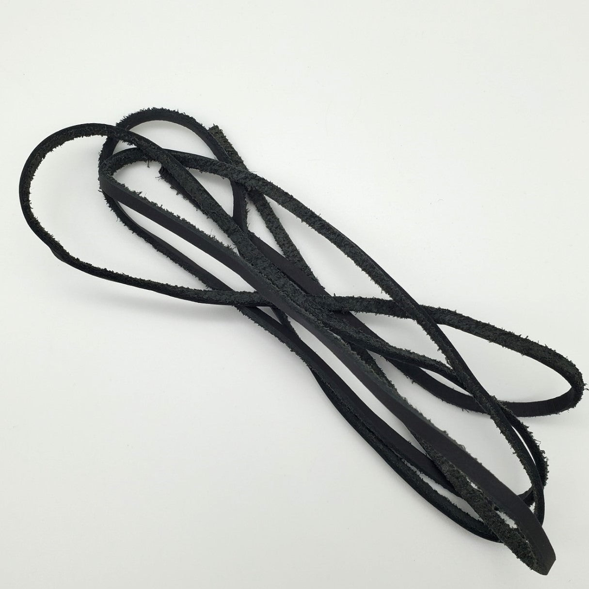 Black Genuine Leather Cord