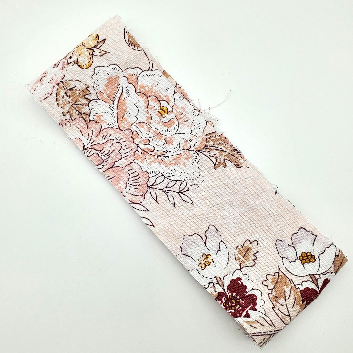 Pink Floral Fabric Stirps