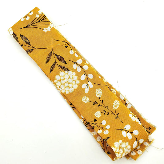Mustard Flower Fabric