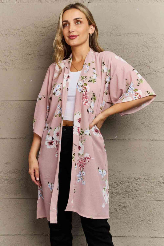 Rose Floral Kimono